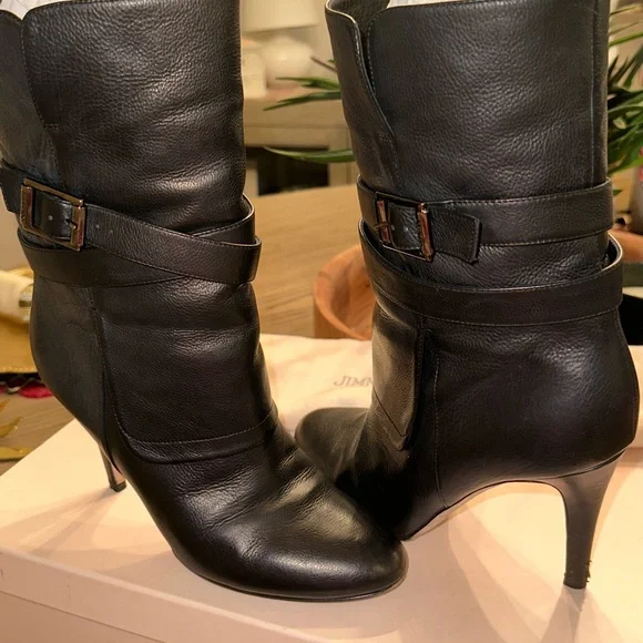 Jimmy Choo Grainy Calf Leather boots in 39 132 Ballad